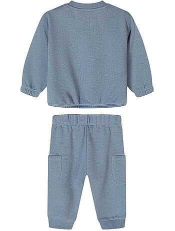 Minoti - Ensemble Sweat et pantalon de jogging manches longues motif/style brodé