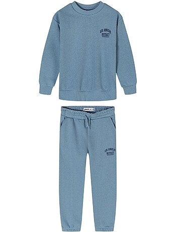 Minoti - Ensemble Sweat et pantalon de jogging motif/style texte