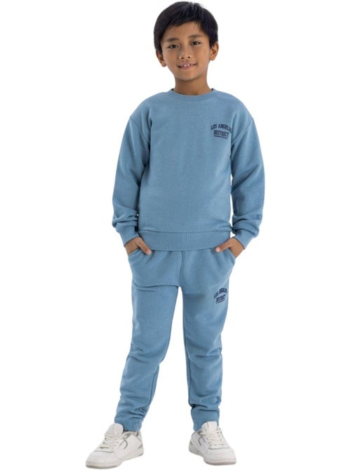 Minoti - Ensemble Sweat et pantalon de jogging motif/style texte - Kiabi Minoti - Ensemble Sweat et pantalon de jogging motif/style texte - Kiabi