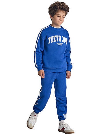 Minoti - Ensemble Sweat et pantalon de jogging motif/style texte