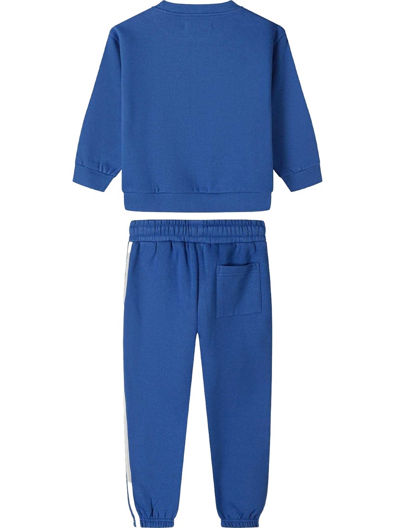 Minoti - Ensemble Sweat et pantalon de jogging motif/style texte Rouge - Kiabi