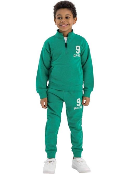 Minoti - Ensemble Sweat et pantalon de jogging motif/style uni - Kiabi