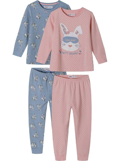 Minoti - Ensembles de pyjamas longs manches longues motif/style Lapin - Bébé fille - Kiabi Minoti - Ensembles de pyjamas longs manches longues motif/style Lapin - Bébé fille - Kiabi