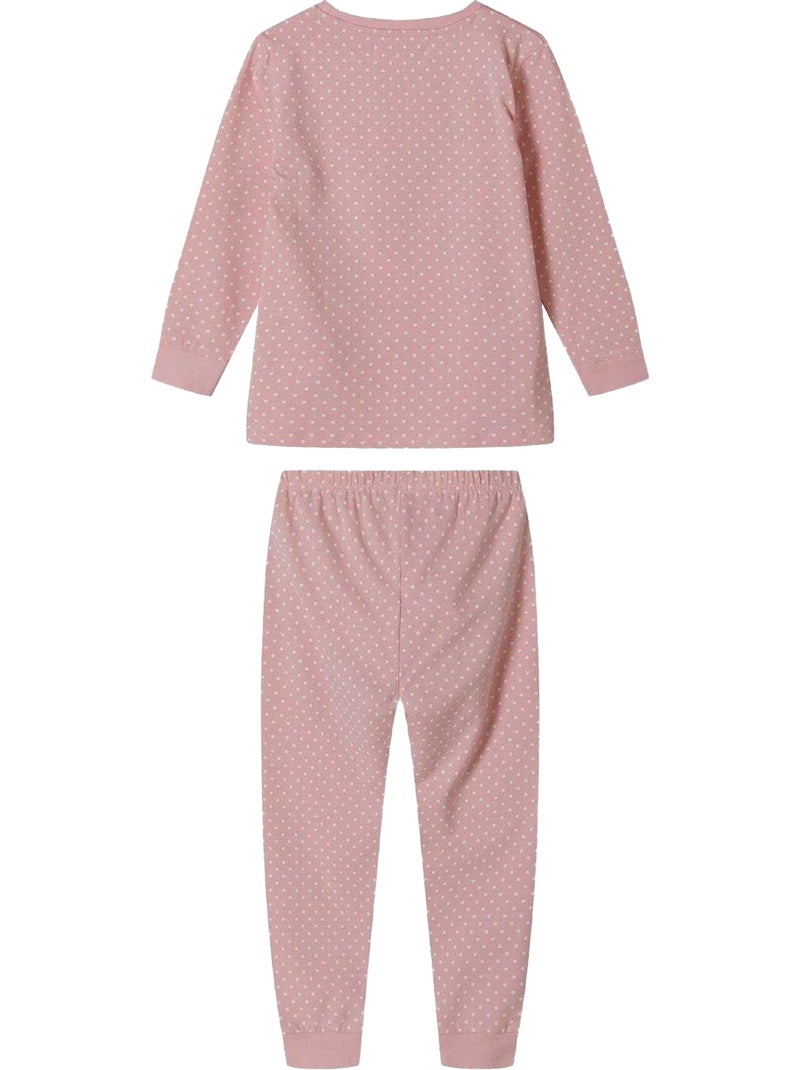 Minoti - Ensembles de pyjamas longs manches longues motif/style Lapin - Bébé fille Bleu Rose - Kiabi
