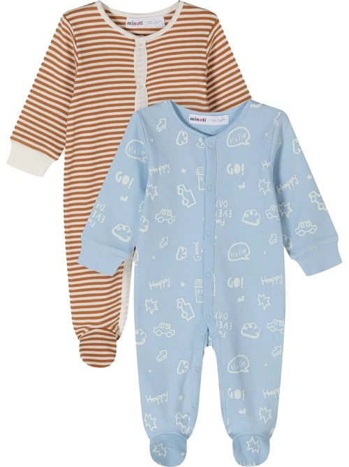 Minoti - Grenouillères manches longues - Bébé garçon - Kiabi Minoti - Grenouillères manches longues - Bébé garçon - Kiabi