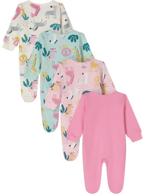 Minoti - Grenouillères manches longues motif/style animaux - Bébé fille - Kiabi Minoti - Grenouillères manches longues motif/style animaux - Bébé fille - Kiabi