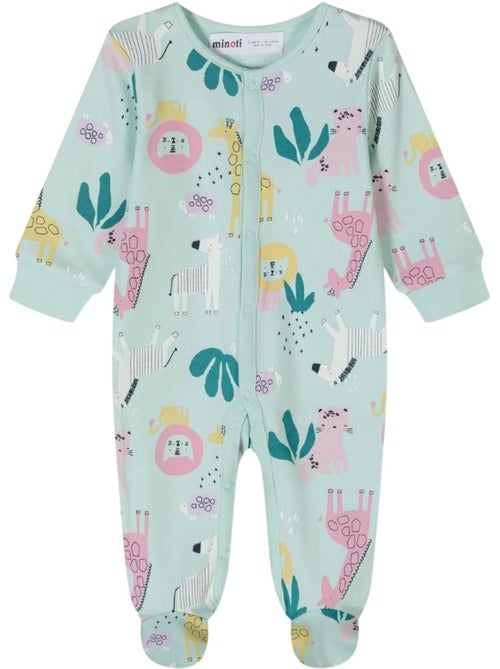 Minoti - Grenouillères manches longues motif/style animaux - Bébé fille - Kiabi Minoti - Grenouillères manches longues motif/style animaux - Bébé fille - Kiabi