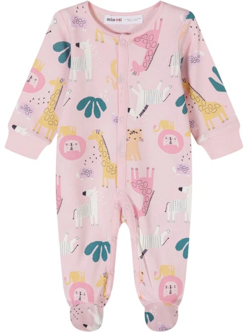 Minoti - Grenouillères manches longues motif/style animaux - Bébé fille - Kiabi Minoti - Grenouillères manches longues motif/style animaux - Bébé fille - Kiabi