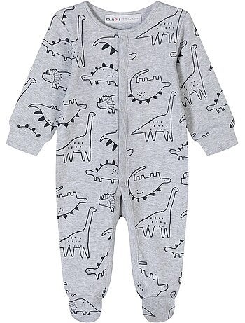 Minoti - Grenouillères manches longues motif/style dinosaures - Bébé garçon
