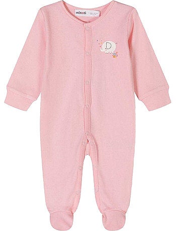 Minoti - Grenouillères manches longues motif/style fleurs - Bébé fille