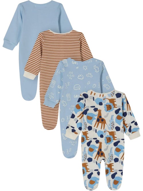 Minoti - Grenouillères manches longues motif/style imprimé - Bébé garçon - Kiabi