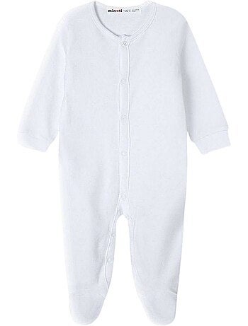 Minoti - Grenouillères manches longues raglan motif/style uni - Bébé