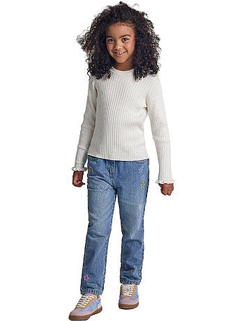 Minoti - Jean motif/style brodé