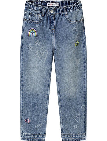Minoti - Jean motif/style brodé