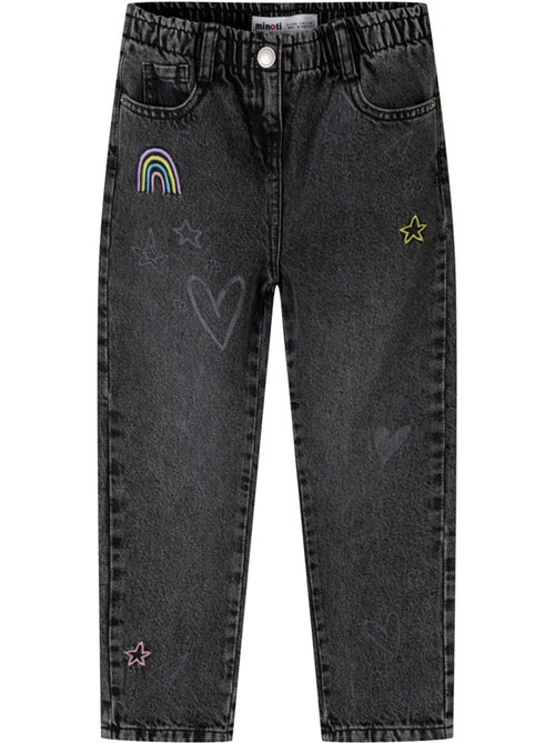 Minoti - Jean motif/style brodé - Kiabi