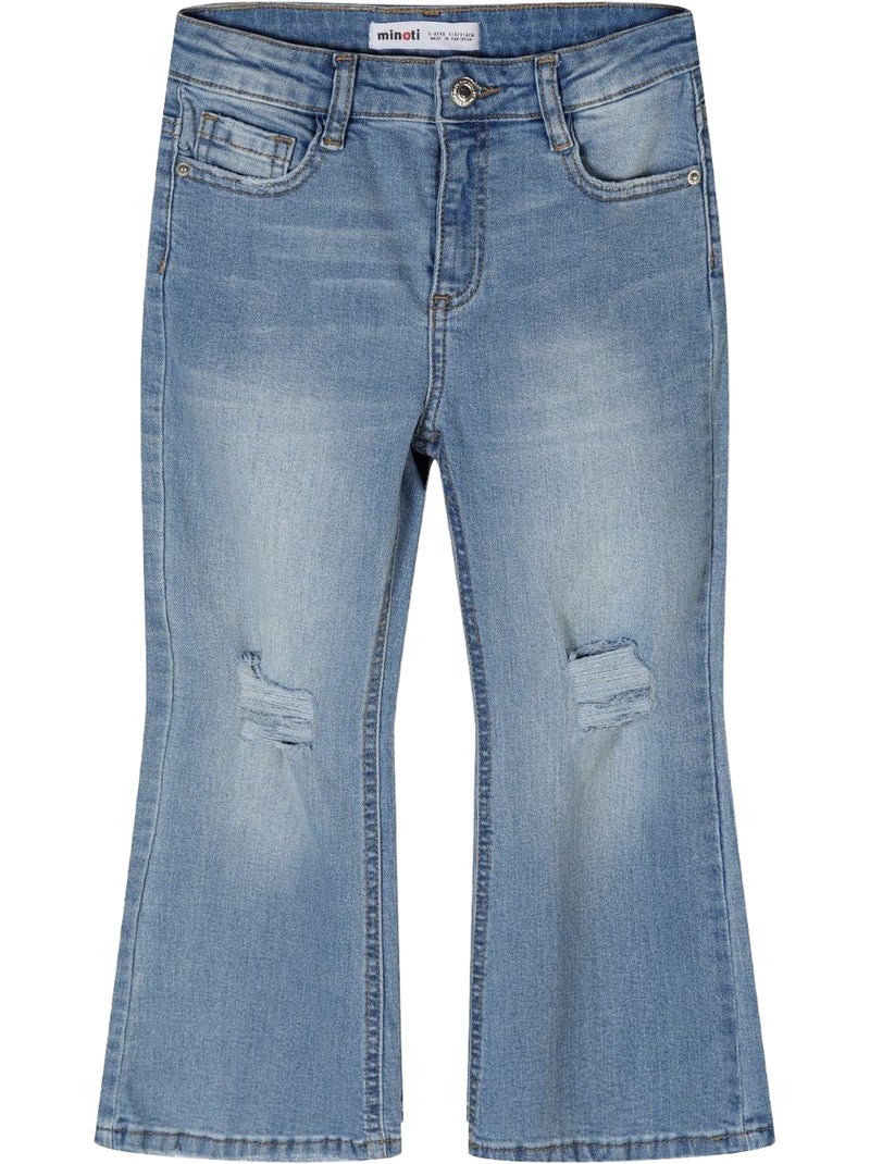 Minoti - Jean motif/style Évasé Bleu - Kiabi