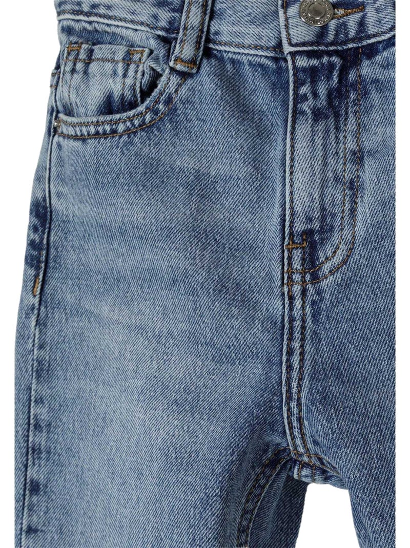 Minoti - Jean motif/style uni Bleu - Kiabi