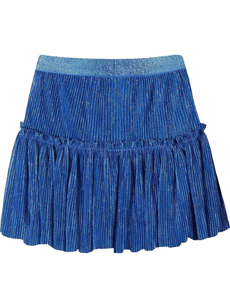 Minoti - Jupe fête motif/style Scintillant Bleu - Kiabi