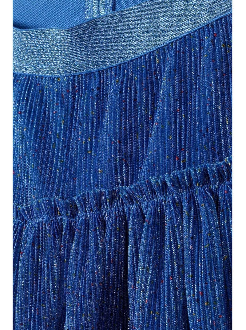 Minoti - Jupe fête motif/style Scintillant Bleu - Kiabi