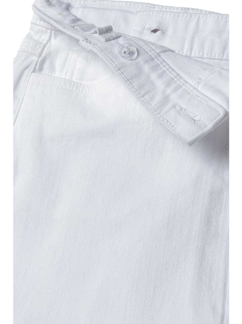 Minoti - Jupe motif/style uni Blanc - Kiabi
