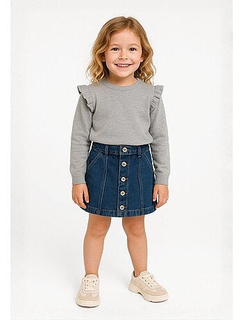 Minoti - Jupe motif/style uni