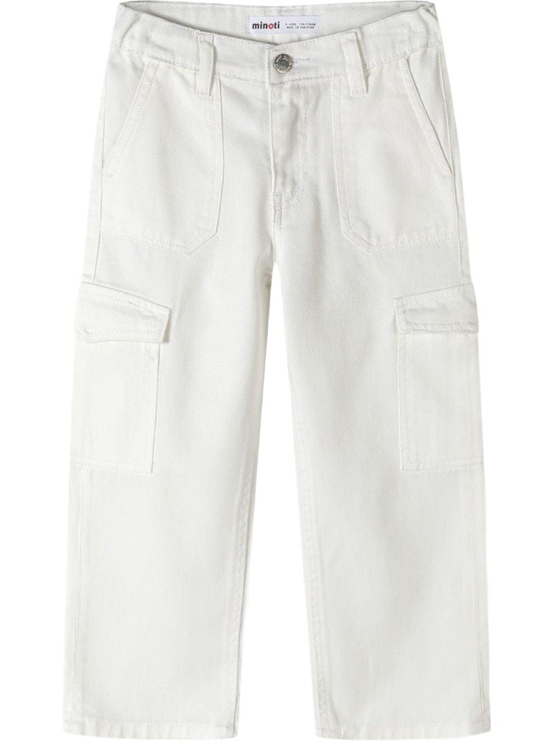 Minoti - Pantalon à poches Crème - Kiabi