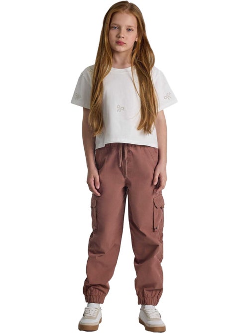 Minoti - Pantalon à poches motif/style uni - Kiabi