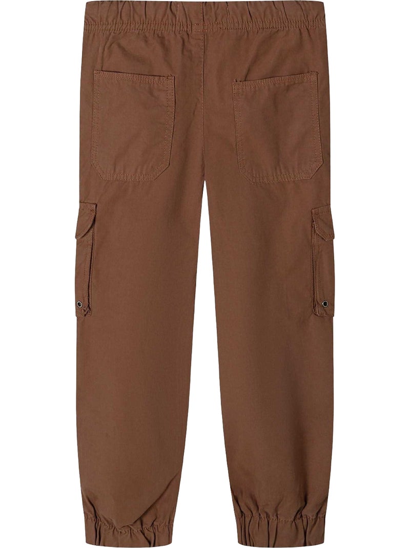 Minoti - Pantalon à poches motif/style uni Cuivre - Kiabi