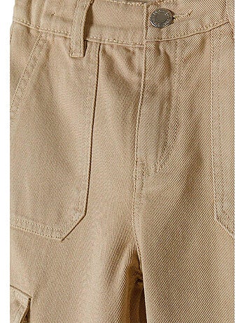 Minoti - Pantalon de combat motif/style uni