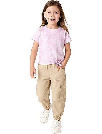 Minoti - Pantalon de combat motif/style uni