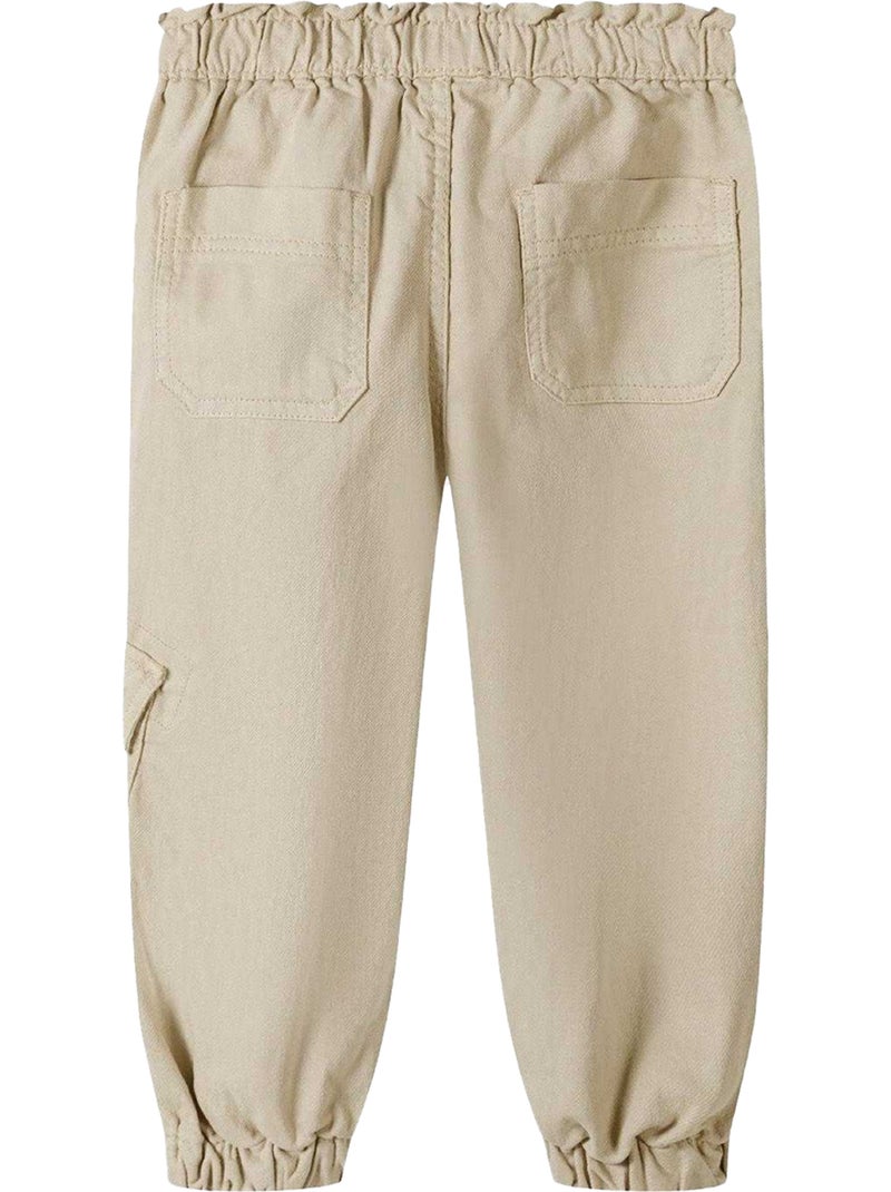 Minoti - Pantalon de combat motif/style uni Marron clair - Kiabi