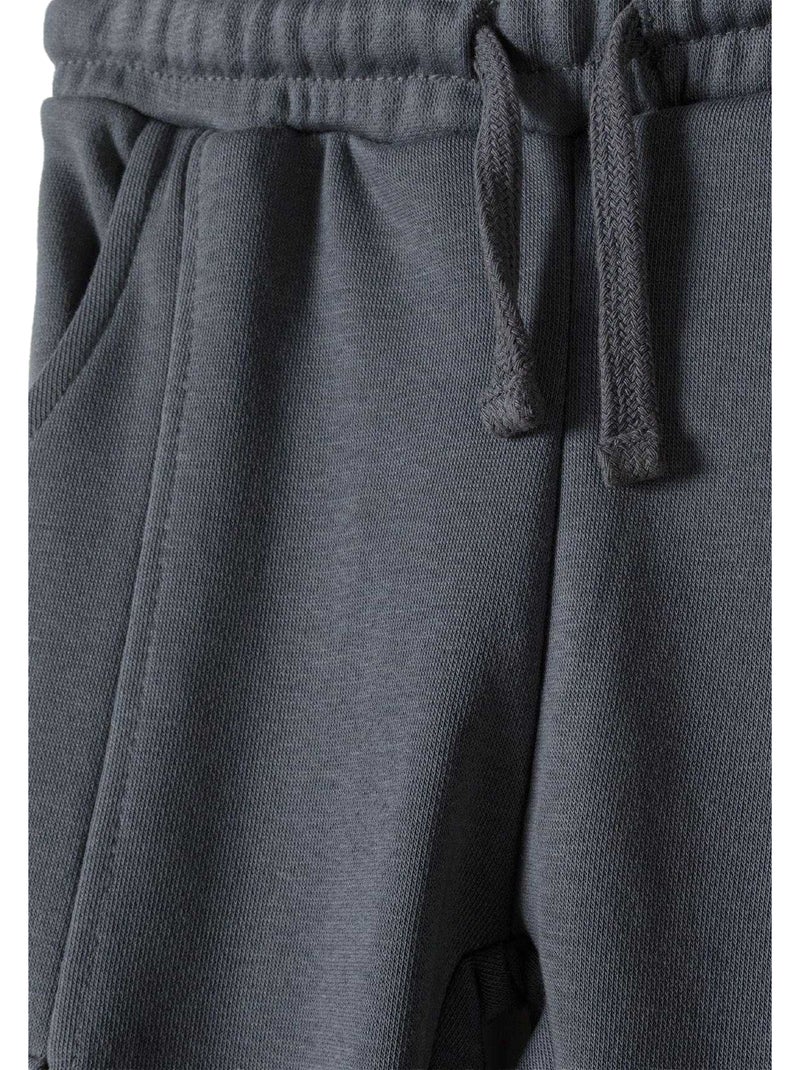 Minoti - Pantalon de jogging à poches motif/style écusson Gris - Kiabi