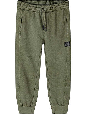 Minoti - Pantalon de jogging motif/style écusson
