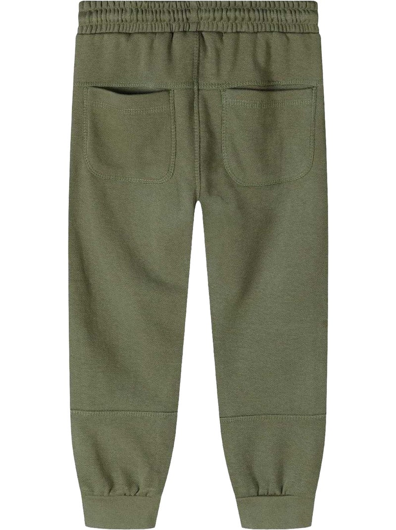 Minoti - Pantalon de jogging motif/style écusson Vert kaki - Kiabi