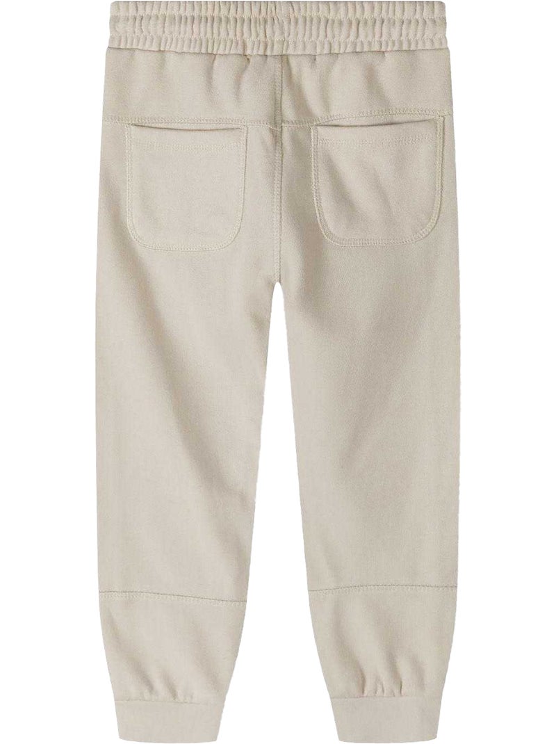 Minoti - Pantalon de jogging motif/style petit logo Beige - Kiabi
