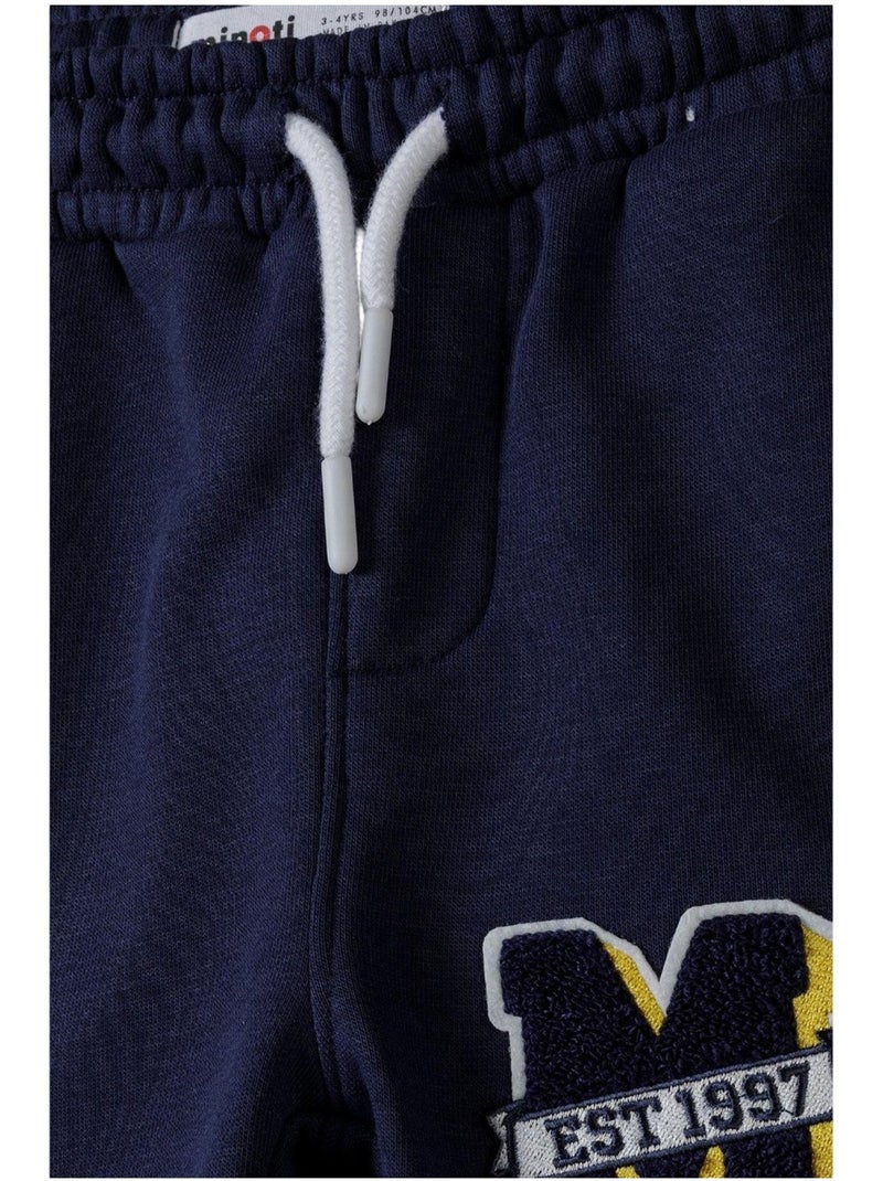 Minoti - Pantalon de jogging motif/style rayé Bleu - Kiabi