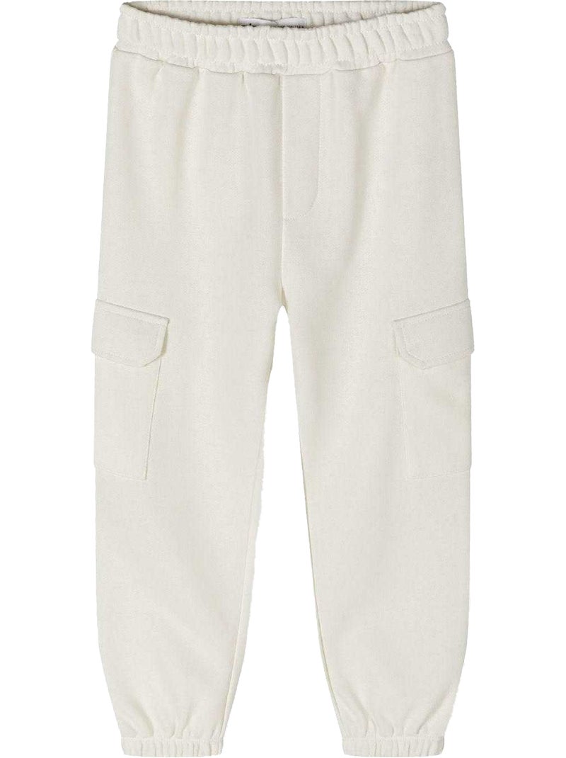Minoti - Pantalon de jogging motif/style uni Blanc - Kiabi