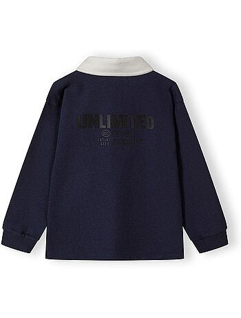 Minoti - Polo manches longues motif/style imprimé