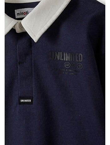 Minoti - Polo manches longues motif/style imprimé