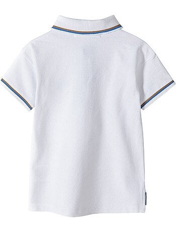 Minoti - Polo motif/style Rayure contrastée sur bord