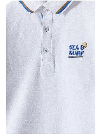 Minoti - Polo motif/style Rayure contrastée sur bord