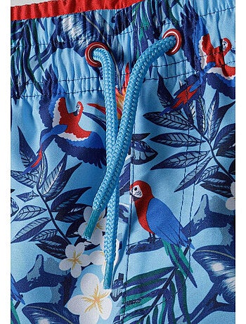 Minoti - Short de bain motif/style fleurs et feuilles