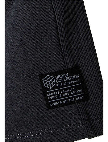 Minoti - Short motif/style côtelé
