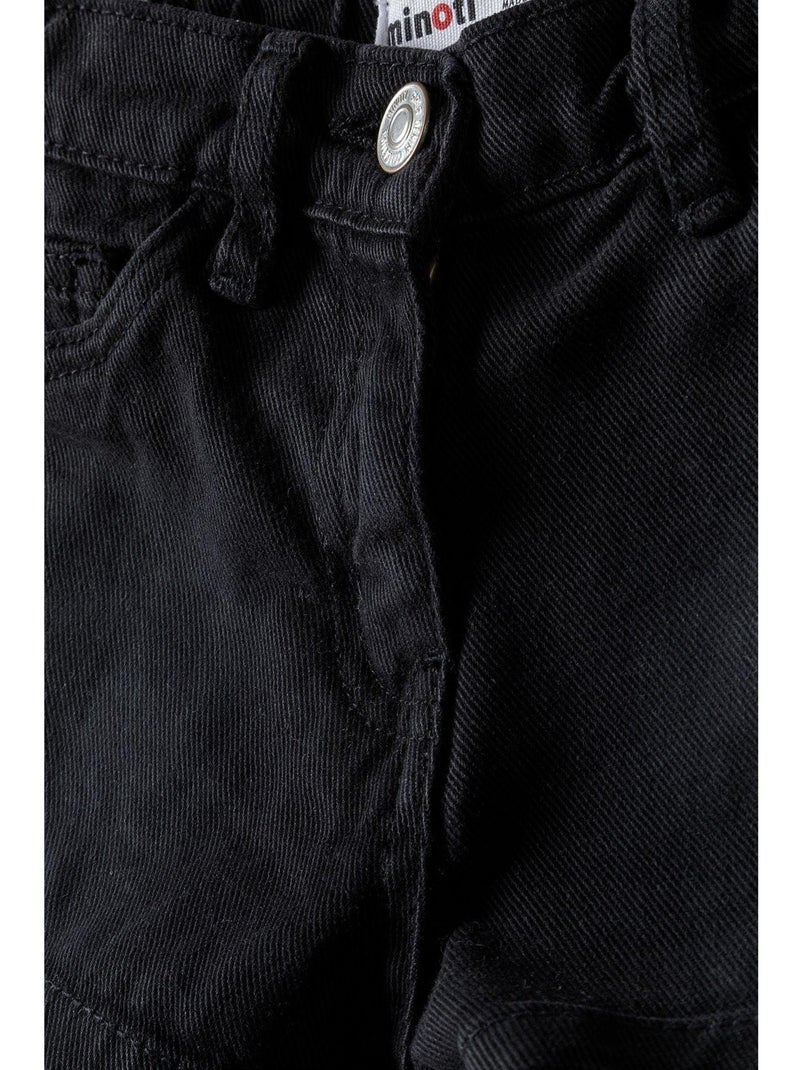 Minoti - Short motif/style délavé à l´acide Noir - Kiabi