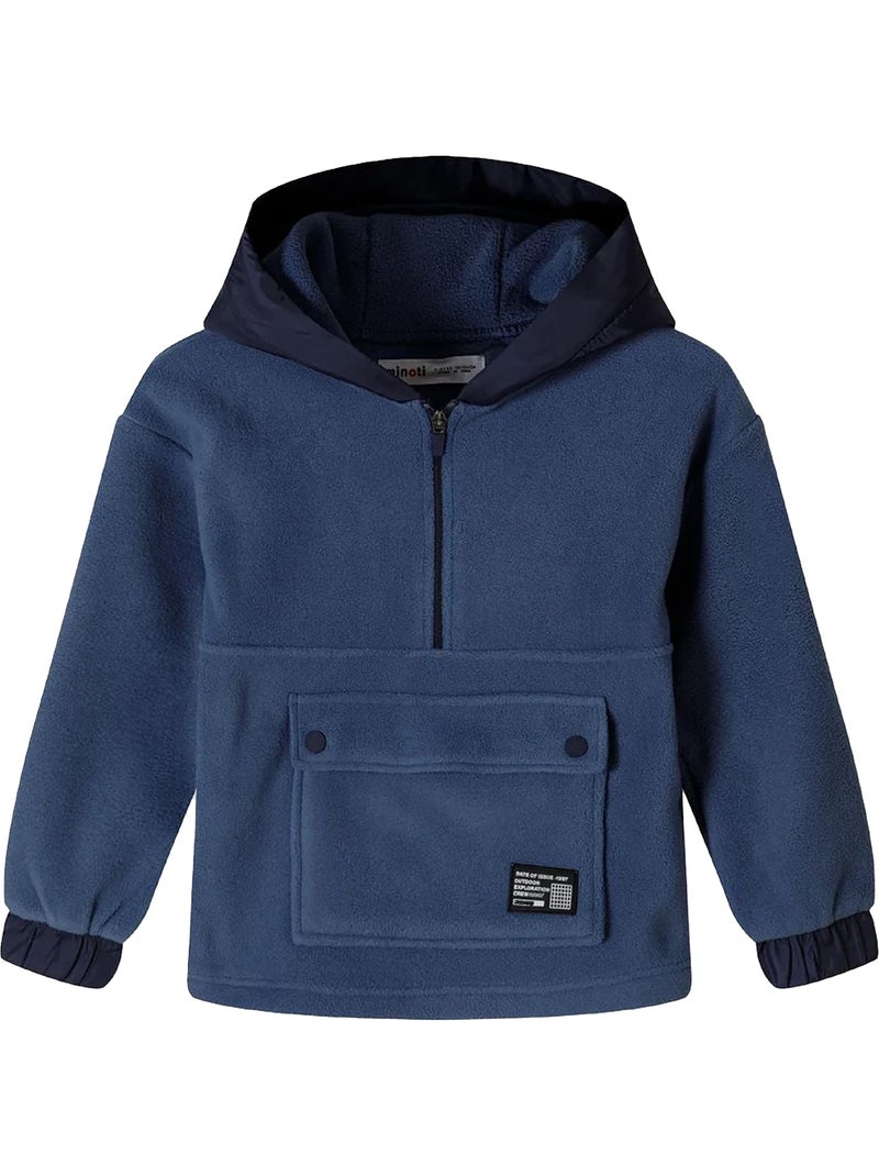 Minoti - Sweat à capuche Bleu - Kiabi