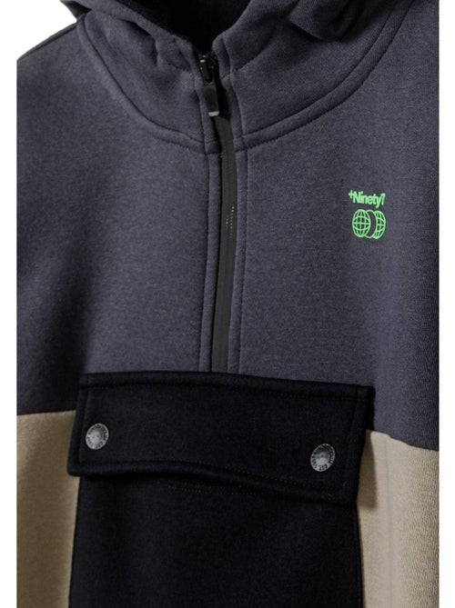 Minoti - Sweat à capuche motif/style blocs de couleurs - Kiabi Minoti - Sweat à capuche motif/style blocs de couleurs - Kiabi