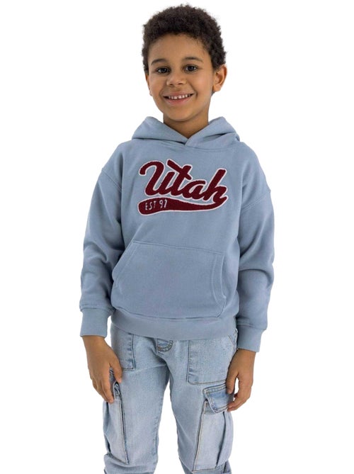Minoti - Sweat à capuche motif/style imprimé - Kiabi Minoti - Sweat à capuche motif/style imprimé - Kiabi