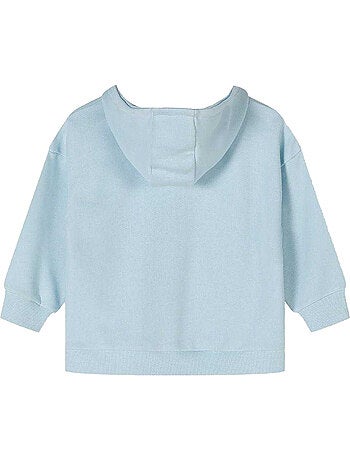 Minoti - Sweat à capuche motif/style logo contrasté