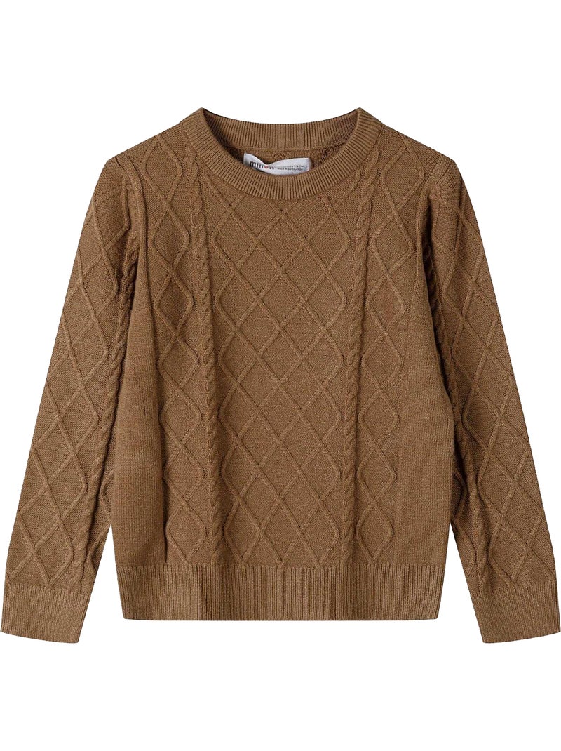 Minoti - Sweat Marron - Kiabi