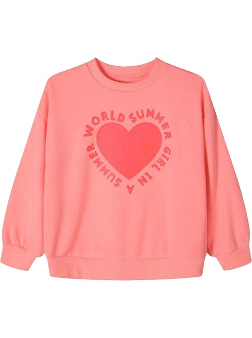 Minoti - Sweat motif/style Cœur - Kiabi Minoti - Sweat motif/style Cœur - Kiabi